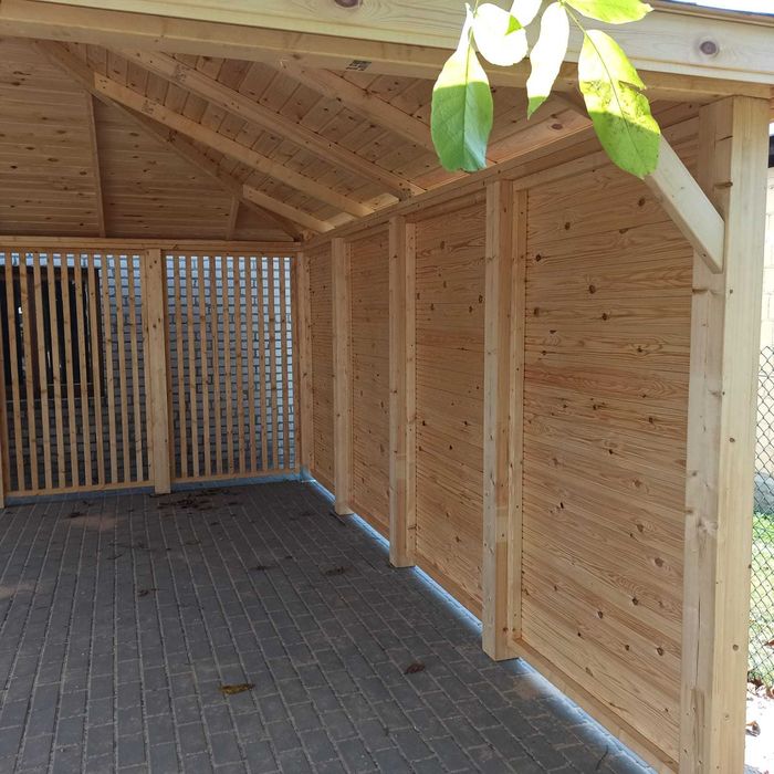 Wiata garażowa carport zadaszenie altana altanka 5x5
