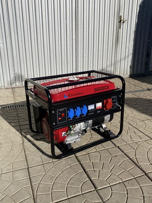 Потужний 3 фазний генератор 5.5кВт