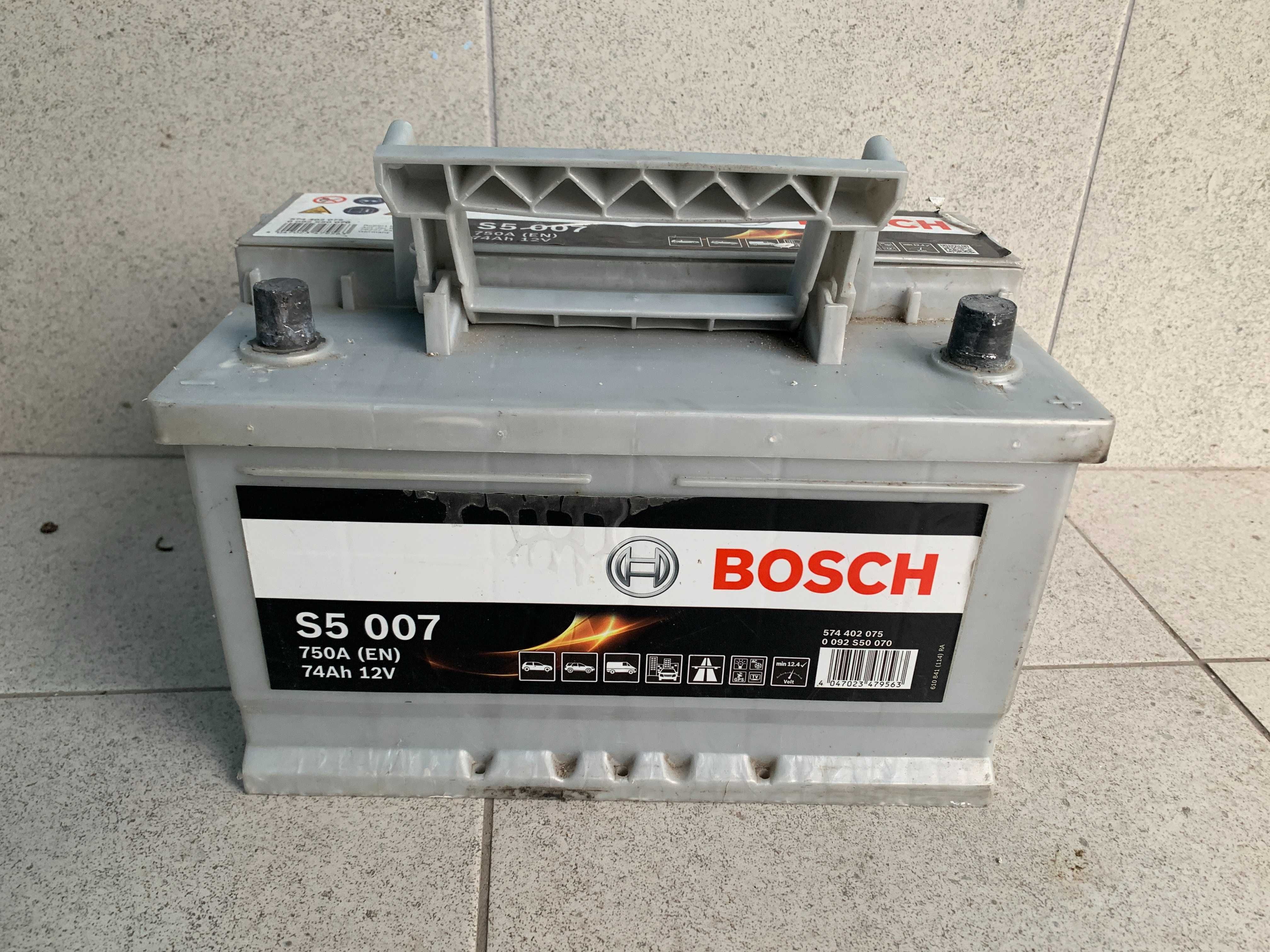 Akumulator Varta Bosch EB740 12V 74Ah  680A P+ Gwarancja Roz. Jak Nowy