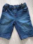 Krótkie spodenki jeans 134 cm
