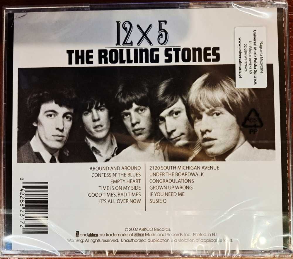 Polecam Album CD The ROLLING STONES -Album 12X5  CD