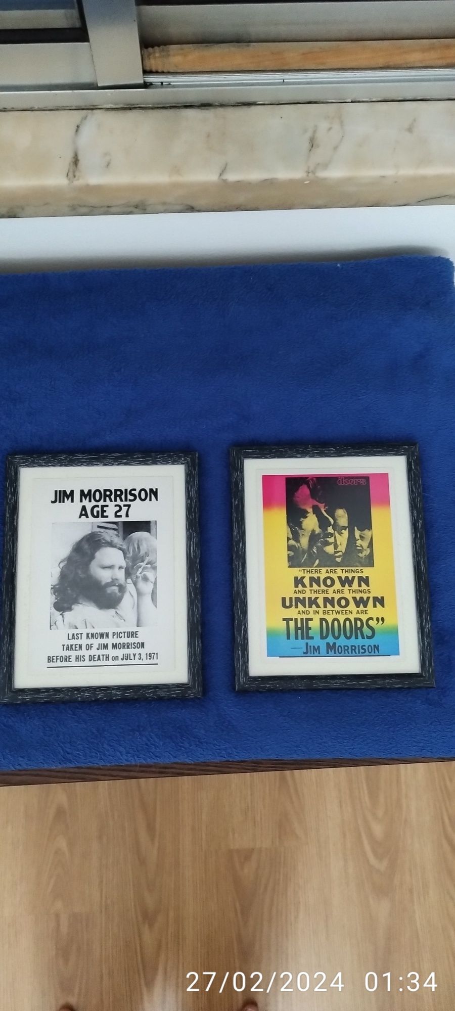 Quadros molduras Jim Morrison The Doors