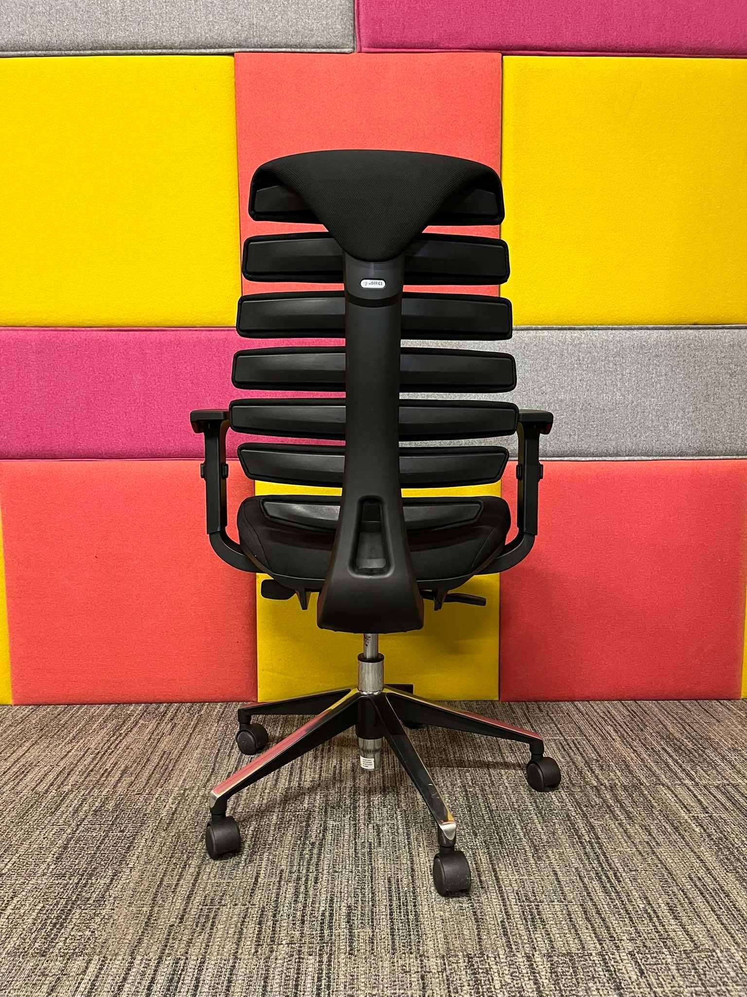 NOWY Fotel biurowy obrotowy HJH Office Ergo Line II czarny okazja!