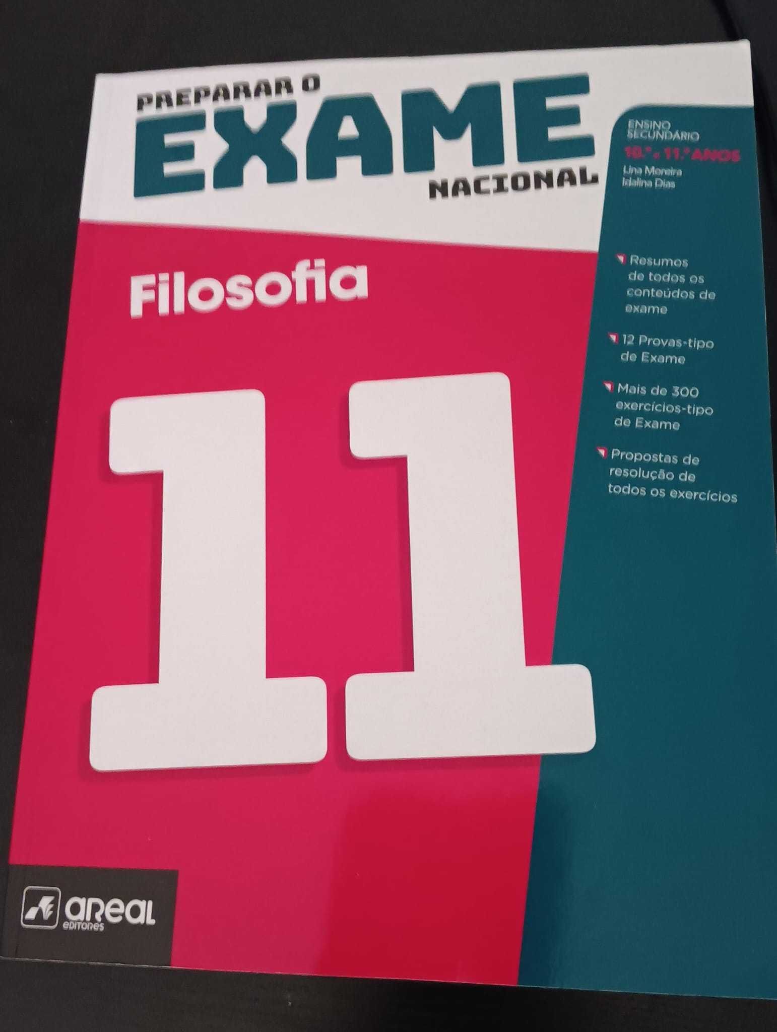 Livro de Preparação Exame Nacional - FILOSOFIA- 10º e 11º ano (2024)