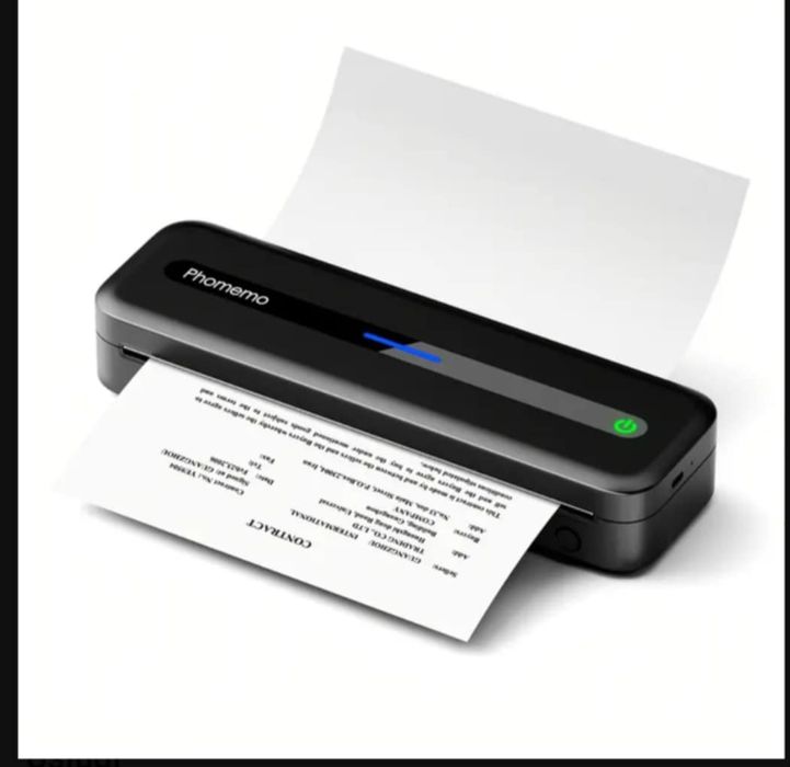 Drukarka termiczna phomemo a4 +2 rolki papieru