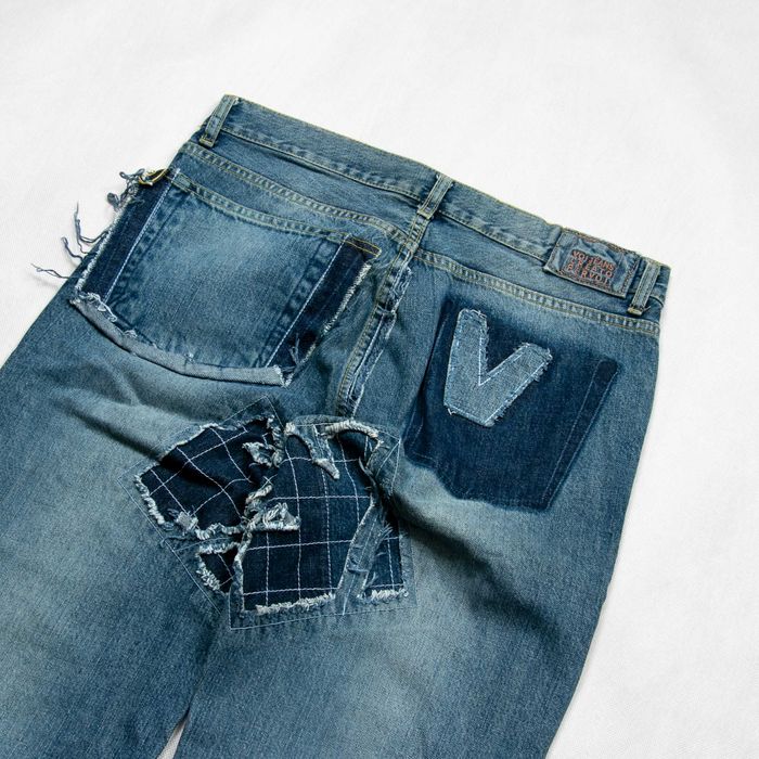 Spodnie jeansowe y2k Voi Jeans 34us distressed japan style