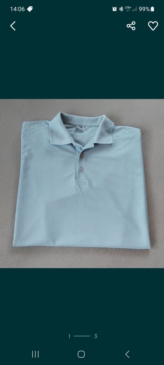 Koszulka męska polo XL