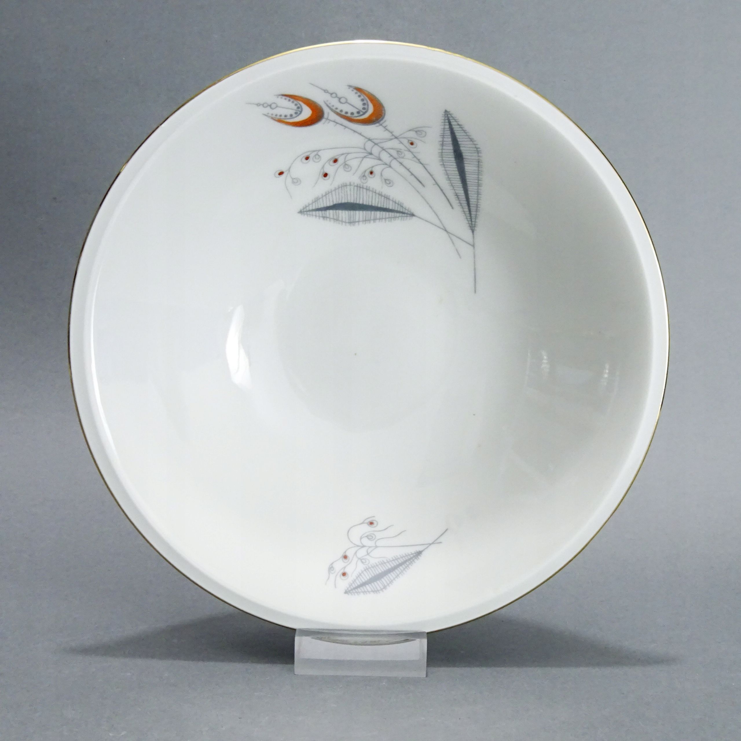 lata 50/60 porcelanowa salaterka misa kwiaty