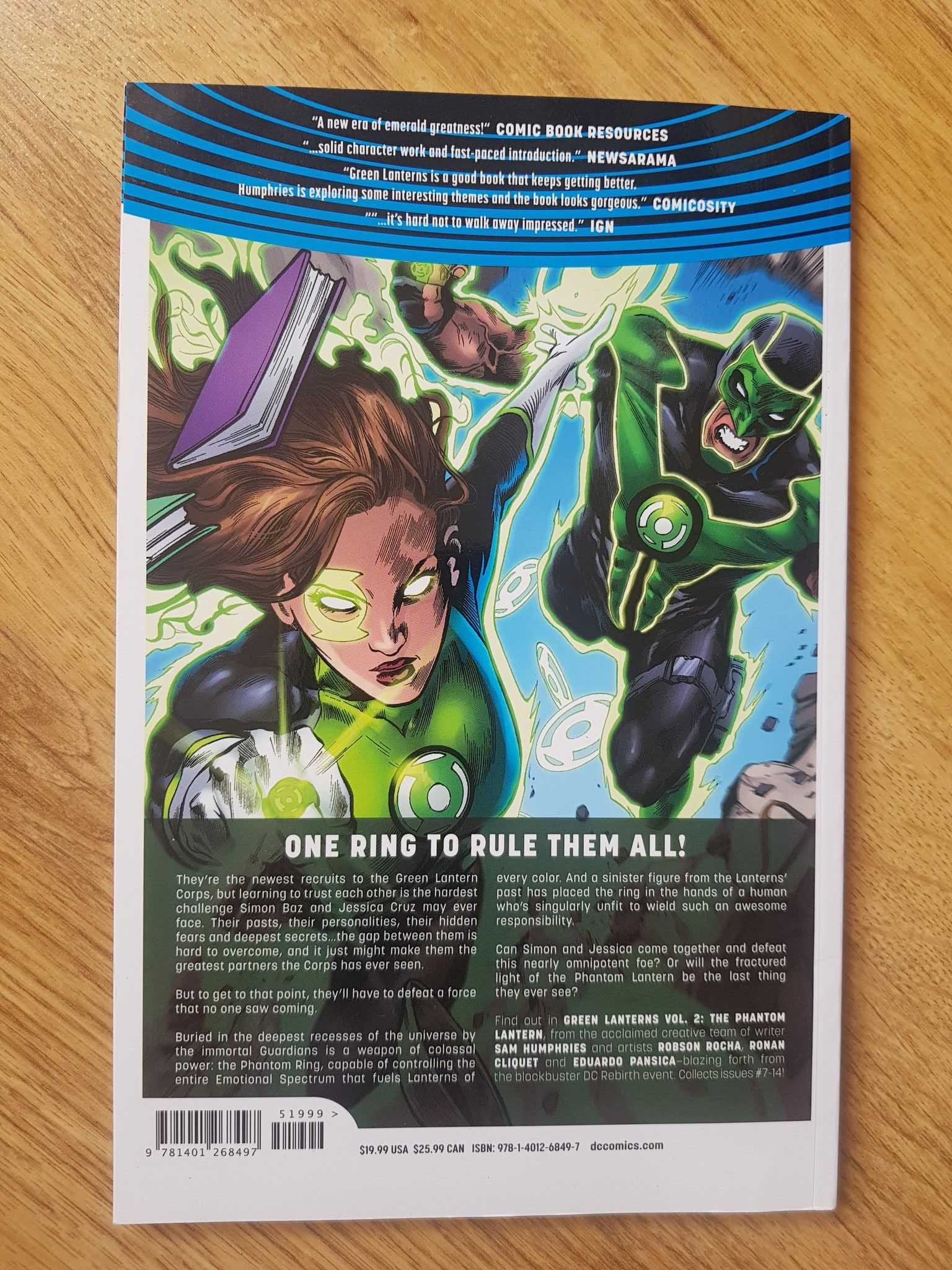 Komiks Green Lanterns Vol. 2 The phantom lantern