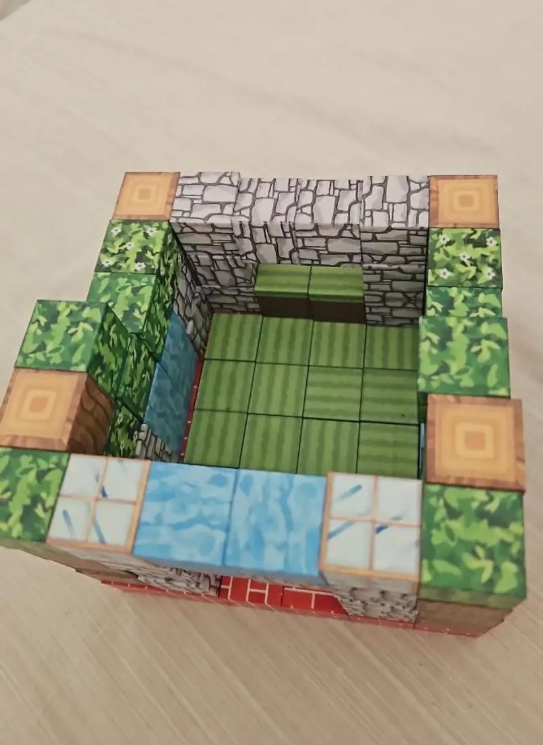 Klocki magnetyczne minecraft