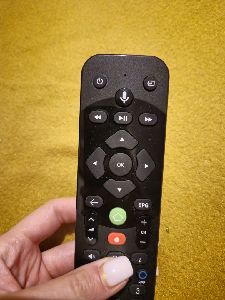 Pilot do dekodera Cyfrowy Polsat Box bluetooth 4k