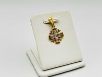 Wspaniała złota zawieszka 1,15 g PR.585 14K