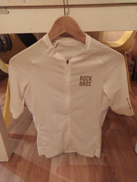 Jersey de Ciclismo Verão Branco