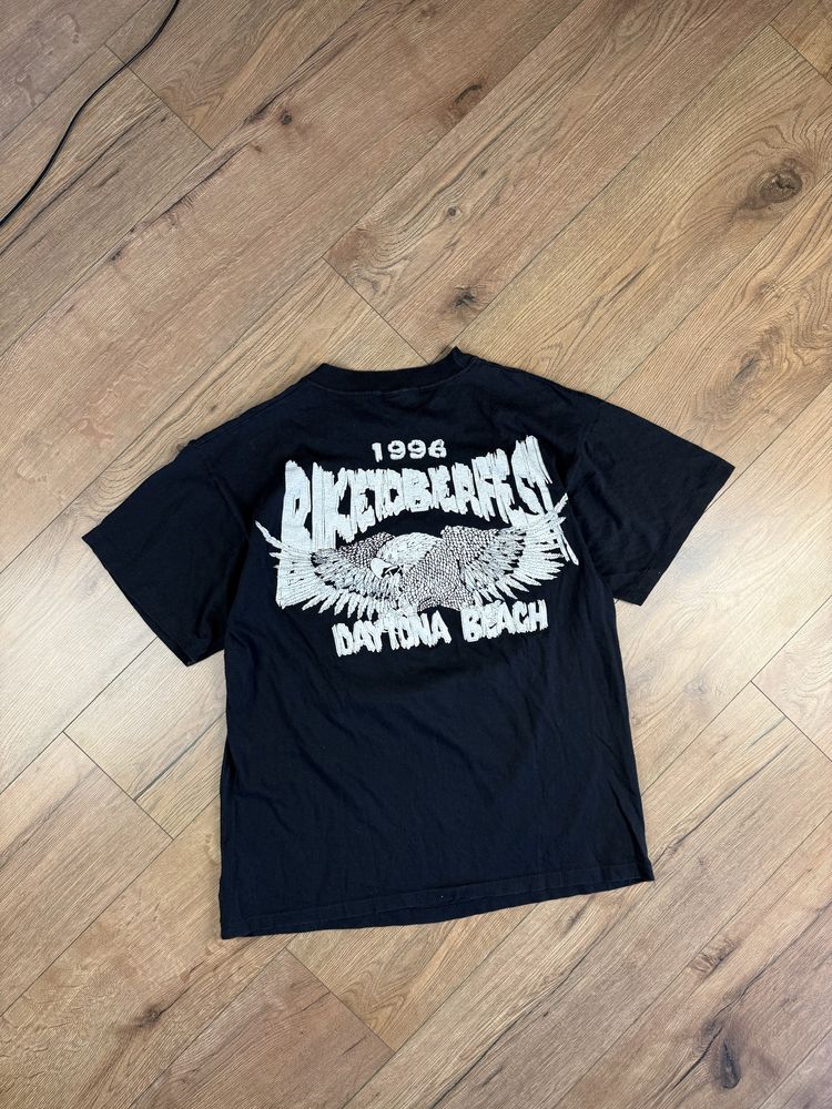 Футболка мерч Biketoberfest daytona beach 1996 90 made in USA merch