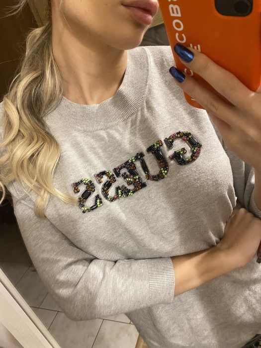 Sweter sweterek Guess S M szary