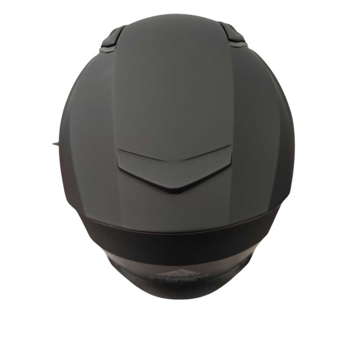 Motocyklowy kask APEX JI200 Solid czarny mat otwarty na choppera