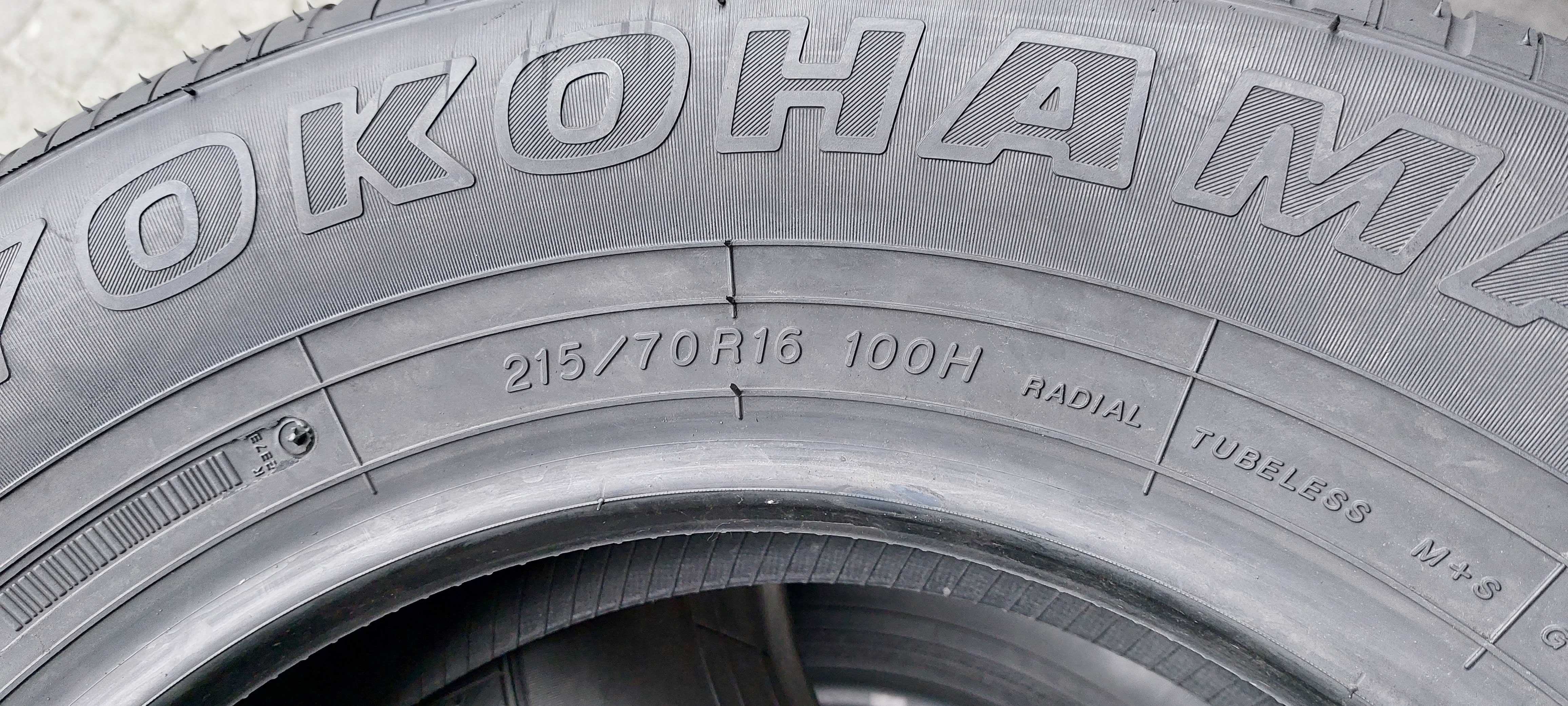 Резина літо НОВА Yokohama 215/70 R16 Geolandar G033