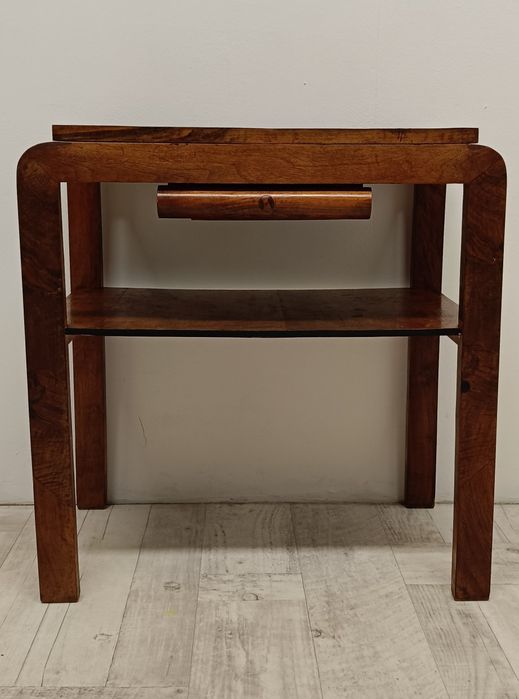 konsola stolik pomocniczy pod radio gramofon vintage