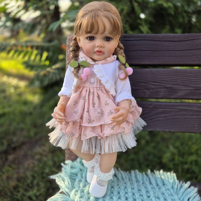 Реборн вінілова 55 см. Reborn  Лялька кукла