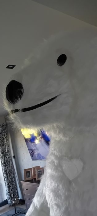 Nowy strój Białego Misia Polarnego XXL 260 cm