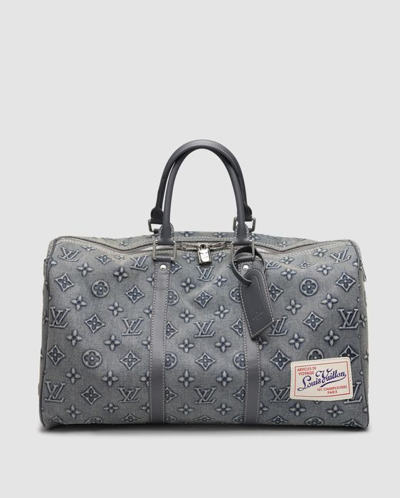 Сумка Louis Vuitton Keepall Bandouliere 45 Denim Monogram