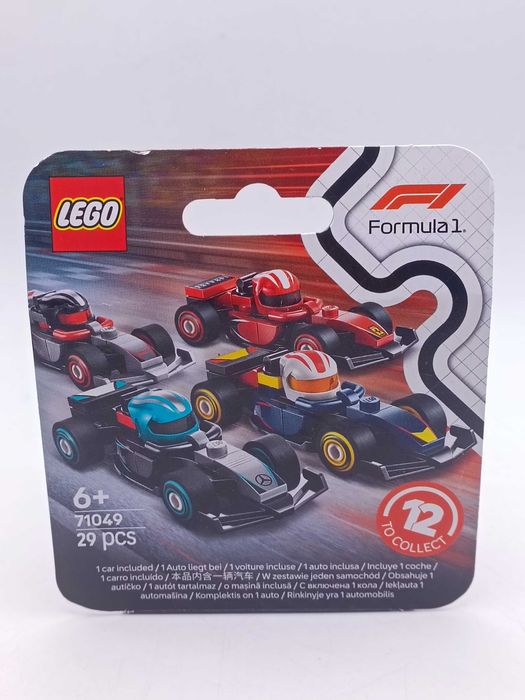 Lego 71049 Formula 1 Kolekcjonerskie Samochody Wyścigowe F1 799/09/25s