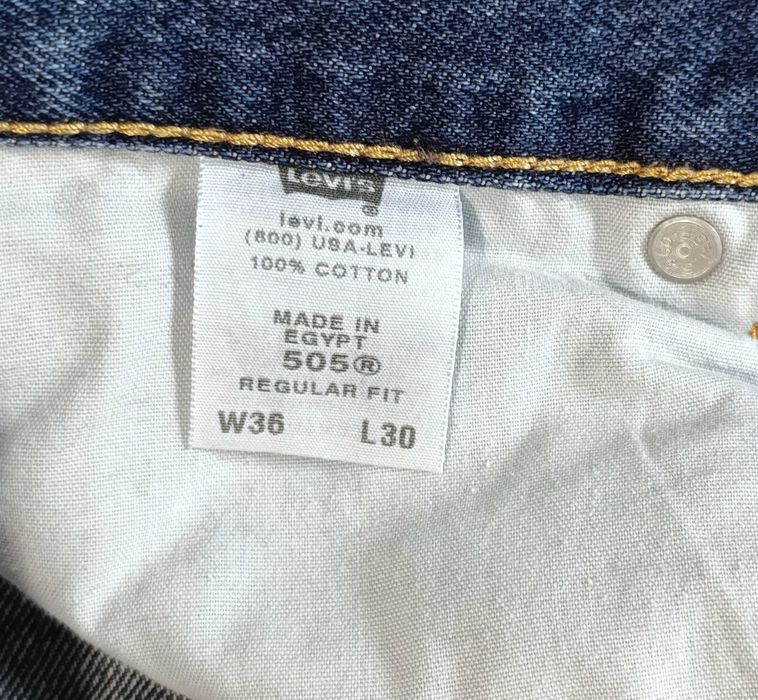 Spodnie Levis 505 W36 L30