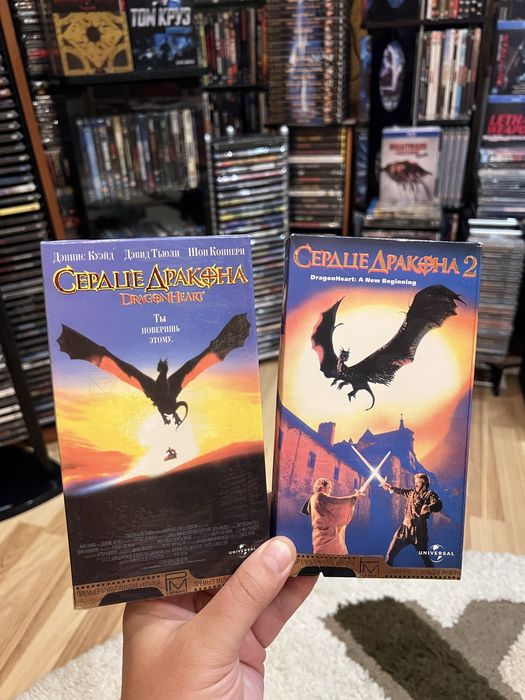 Фільми на відеокасетах Vhs