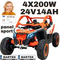 Buggy Na Akumulator Maverick 4X4 Can-Am Rr Turbo Rr Pomarańczowy