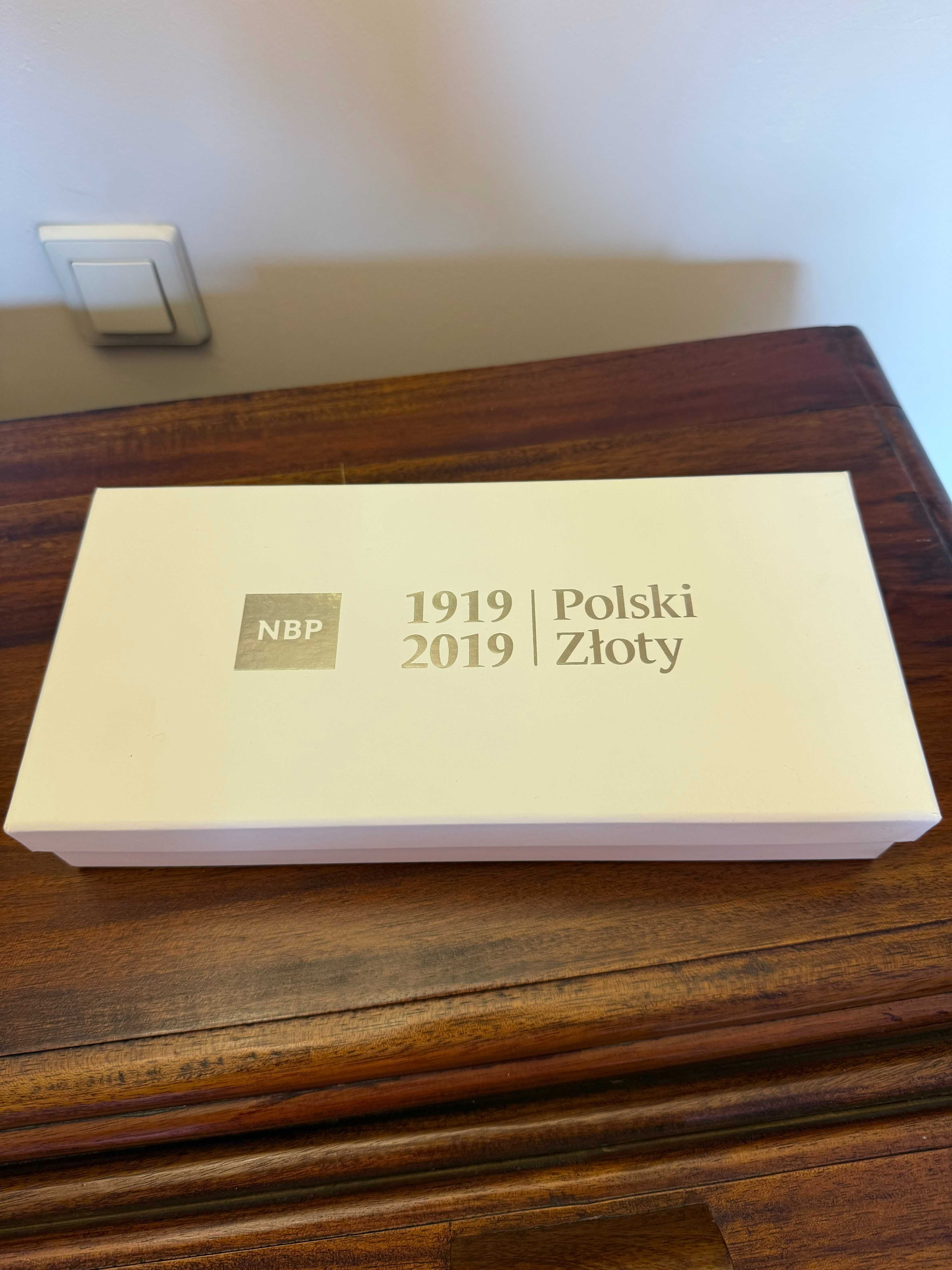 100 lat złotego (zestaw 9 srebrnych monet)