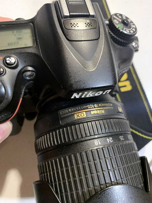 Lustrzanka Nikon D7100 korpus + 18-105mm obiektyw - IDEALNY - WARSZAWA