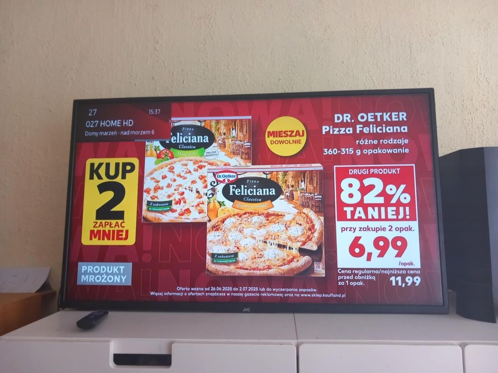 Sprzedam JVC 43 cale Led wraz pilotem
