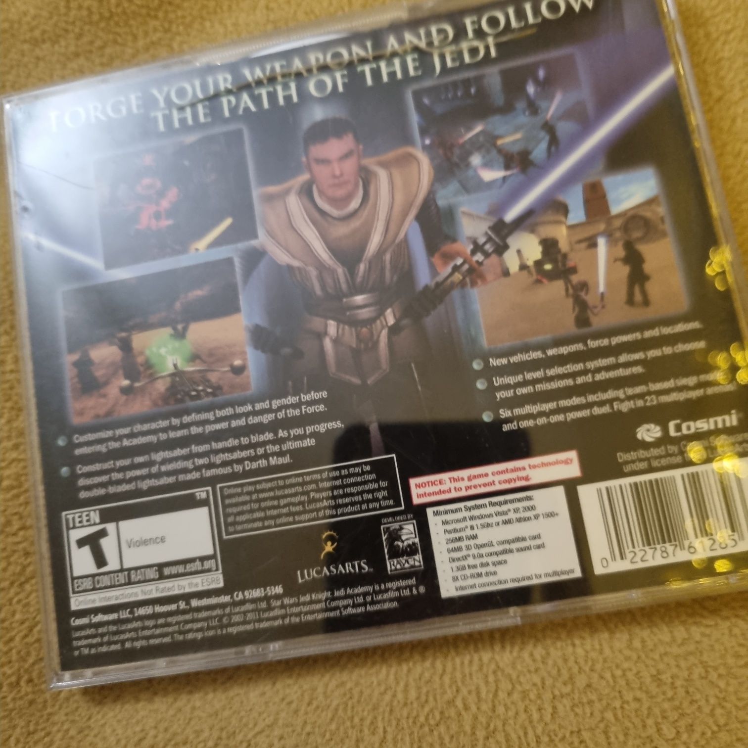 Star Wars Jedi Knight Jedi aacademy PC Wydanie premierowe