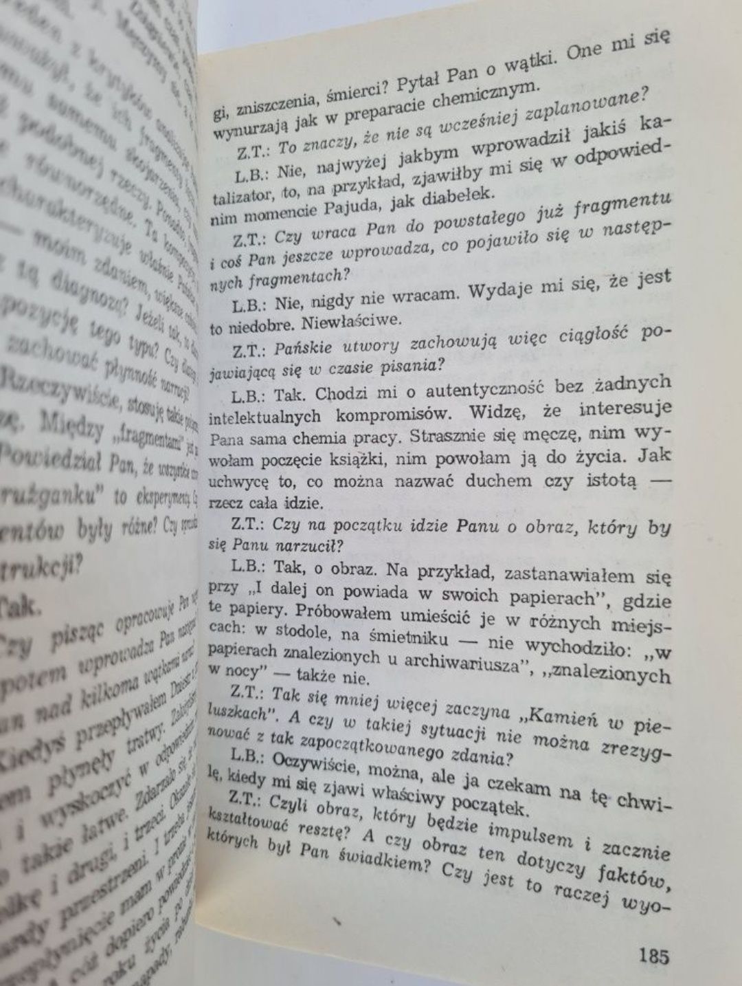 Rozmowy z pisarzami - Zbigniew Taranienko