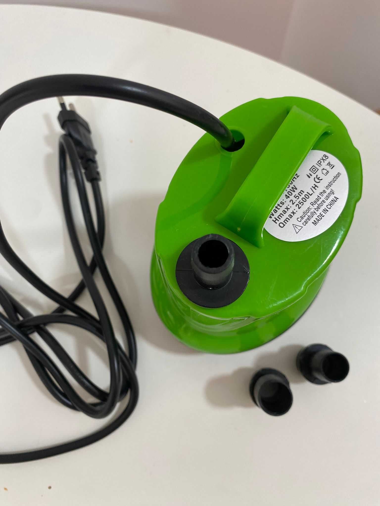 Mini bomba de água submersível 2500 l/h 40 w