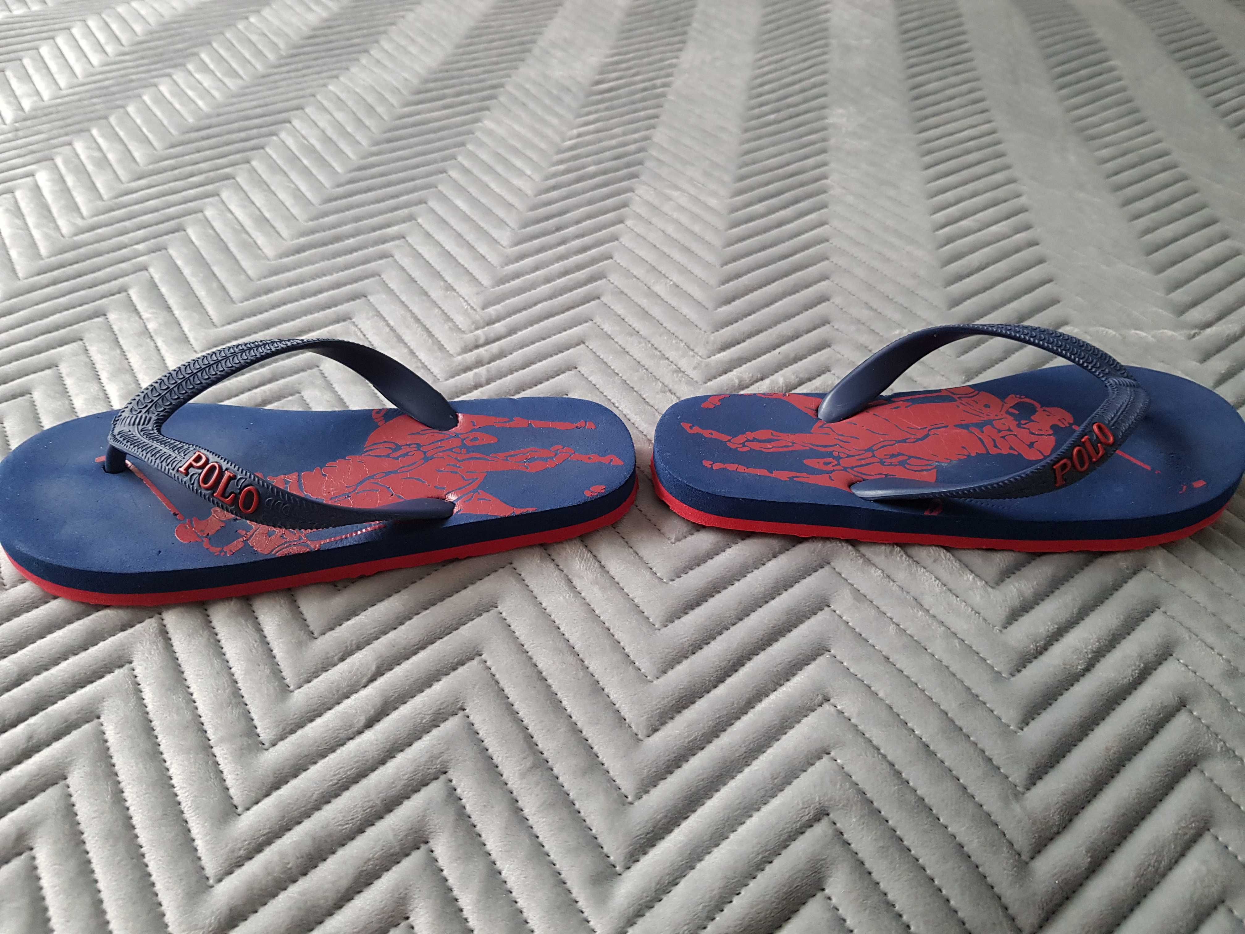 Klapki japonki na basen na plażę POLO 33 34