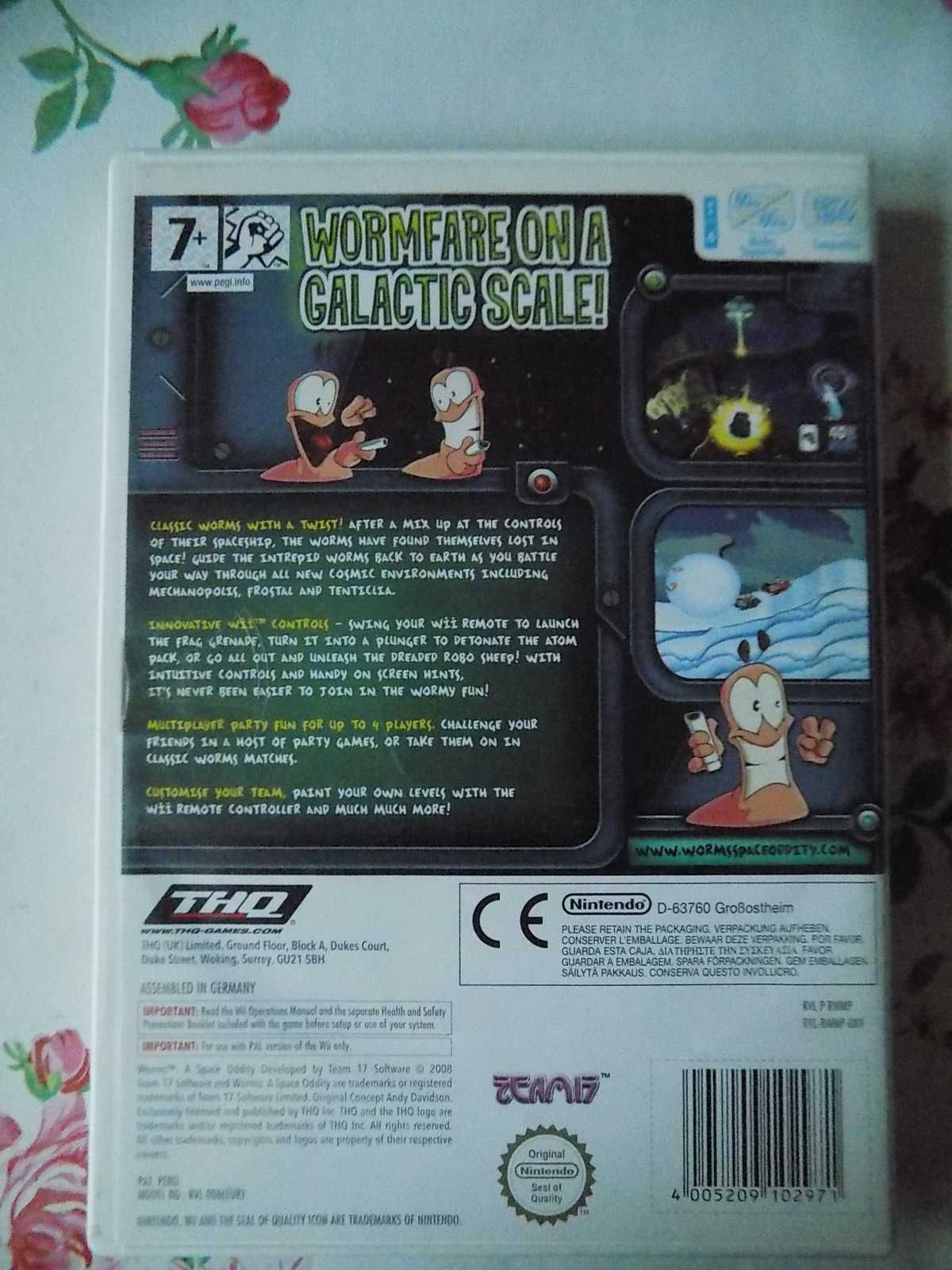 Worms: a Space Oddity - Wormsy podbijają Nintendo Wii/Wii Mini, Wii U!