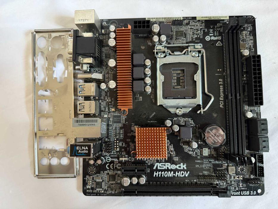 Płyta główna Micro ATX ASRock H110M-HDV LGA 1151
