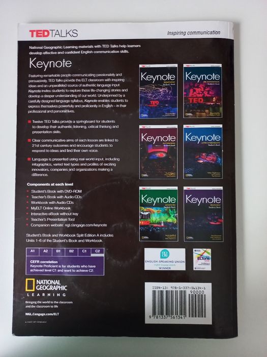 Podręcznik Keynote Proficient Student's Book and Workbook Split A