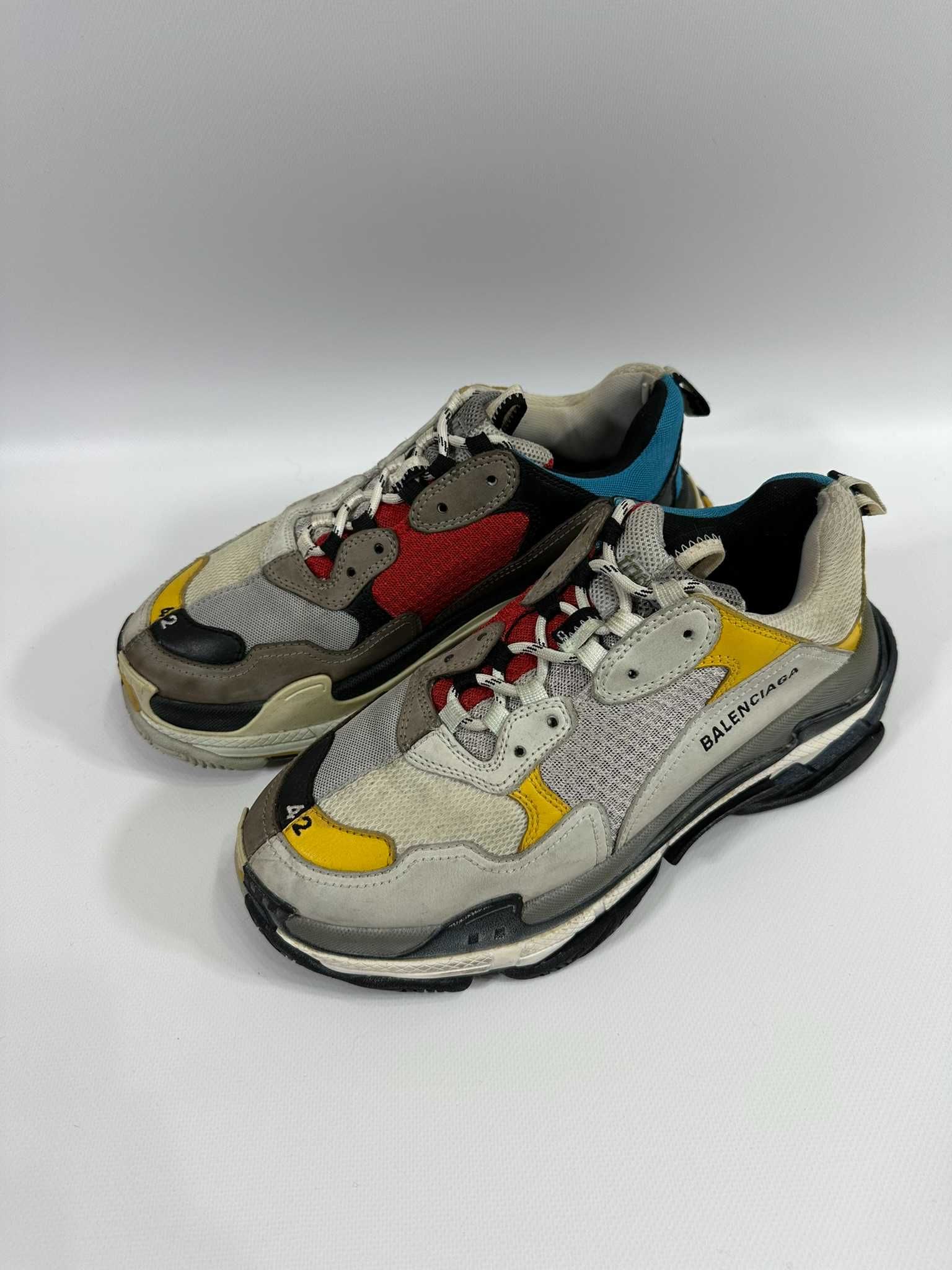 Oryginalne Buty Balenciaga Triple S Joker Split Colorway