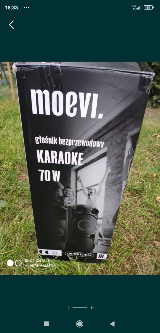Moevi 70W mega dźwięk BT