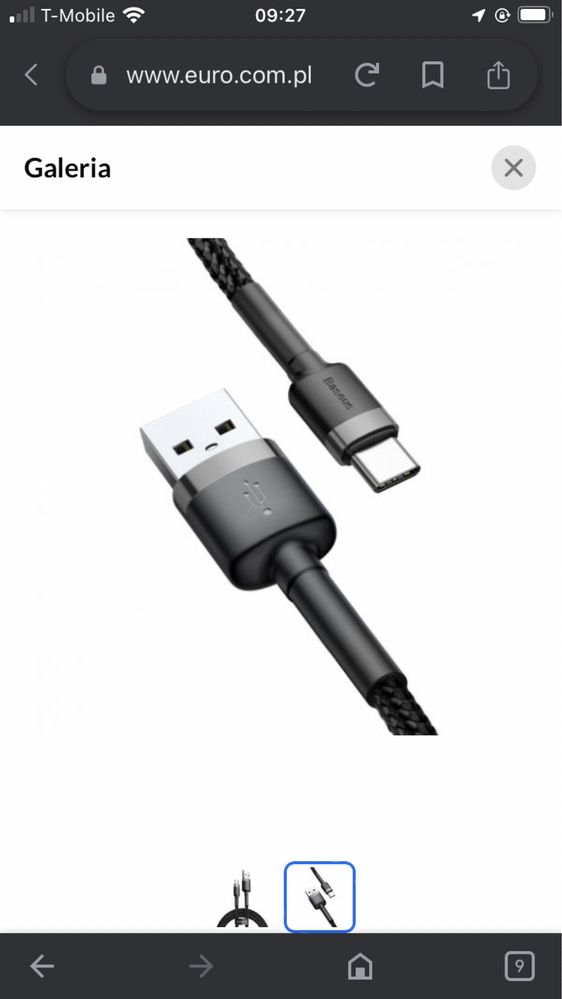 Baseus kabel usb c 10m