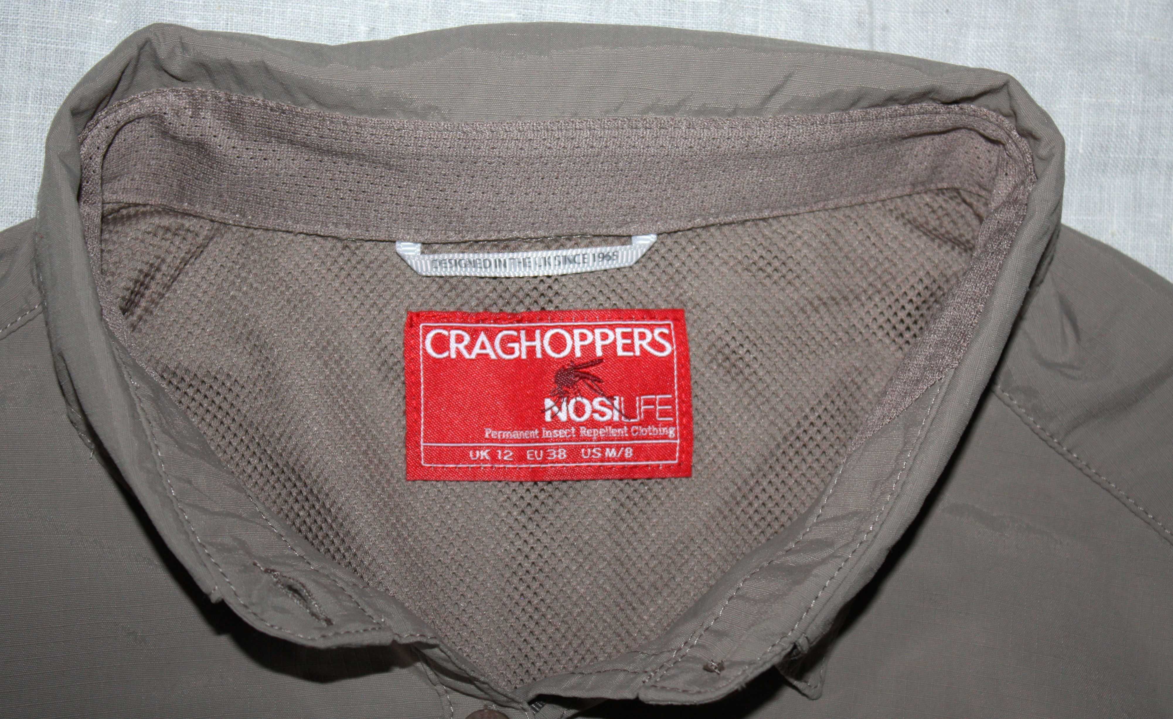 Женская рубашка Craghoppers NosiLife с защитой от комаров - новая