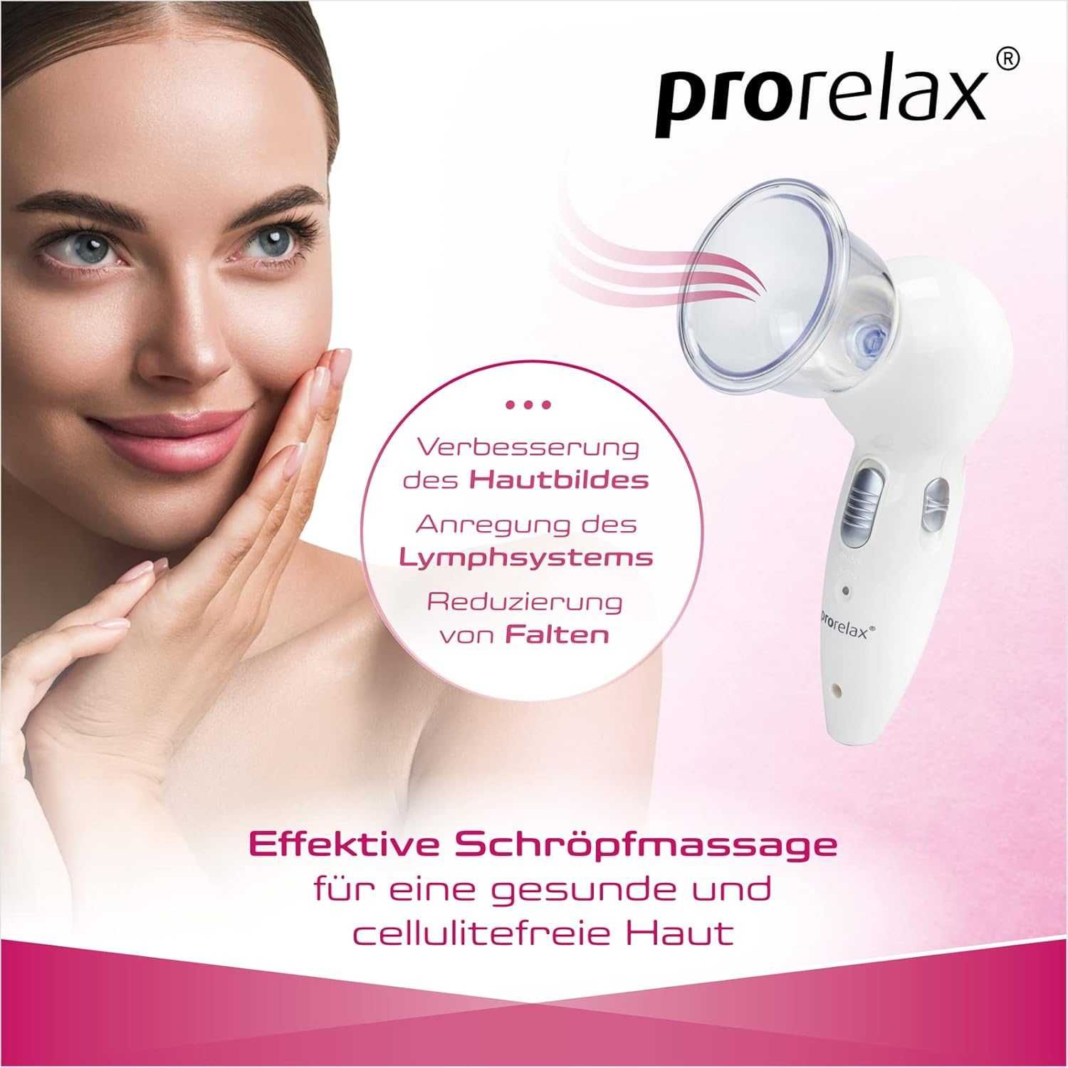 xProrelax Masażer próżniowy INTENSIVE,Elektryczny masaż kubeczkowy