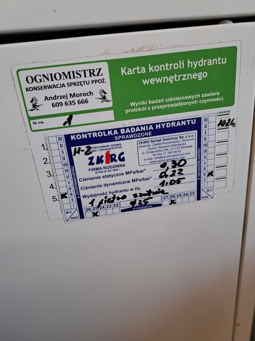 Hydrant Wewnętrzny DN 25