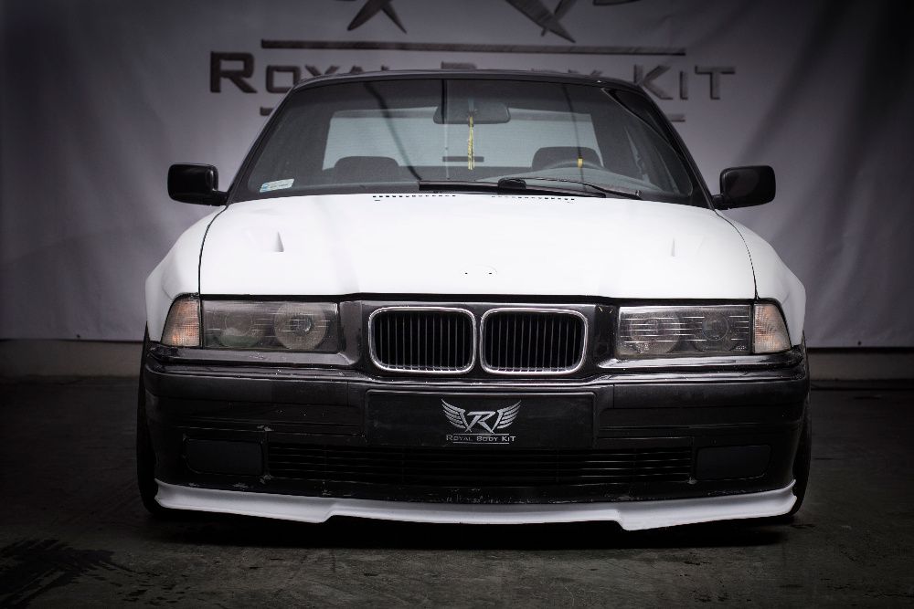 BMW E36 Rieger GT Look dokładka standardowy zderzak
