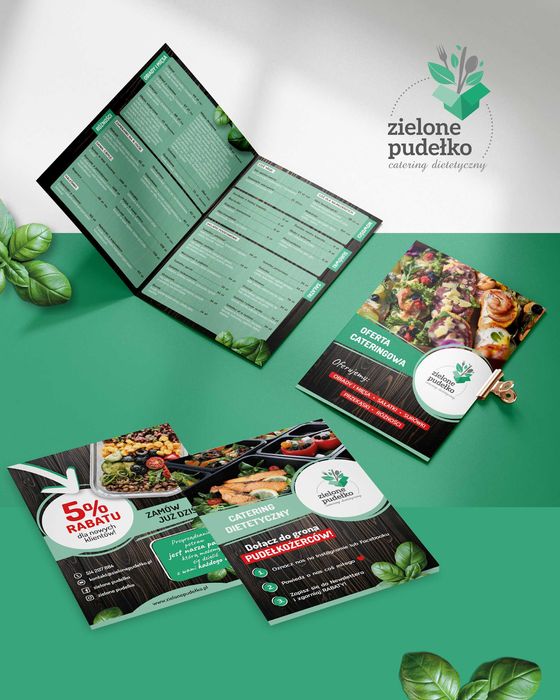 Projekty graficzne (logo ulotki plakaty wizytówki opakowania etykiety)