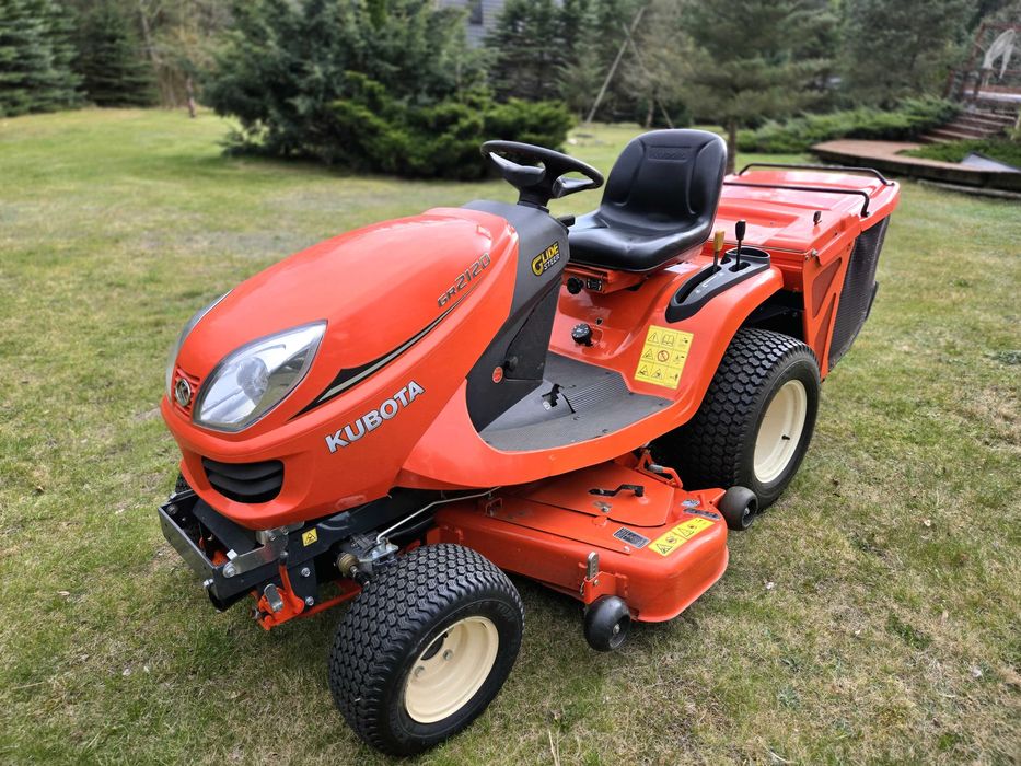 Kubota GR2120 – Kosiarka traktorek 4x4, stan IDEALNY, tylko 119,5 mth
