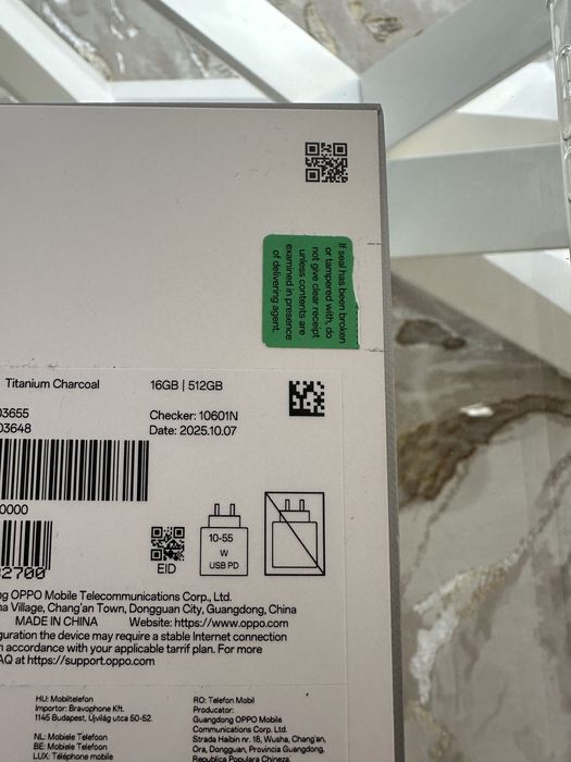 Oppo x9 find pro 512GB Novo