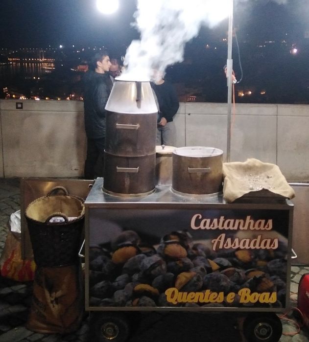 Castanhas assadas